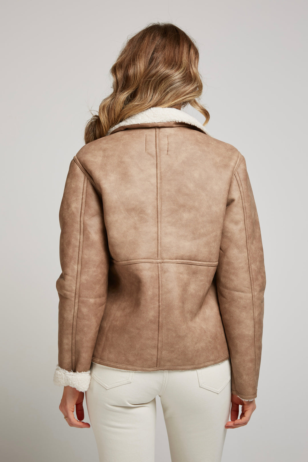 Veste Courte Doublée Femme Forever Marron - Taille M, Manches Courtes, 100% Coton - Occasion Très Bon état