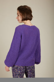 GILET VIOLET - Andy & Lucy