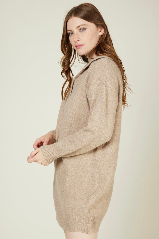 ROBE COURTE TAUPE - Andy & Lucy