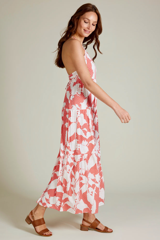 ROBE LONGUE CORAIL - Andy & Lucy