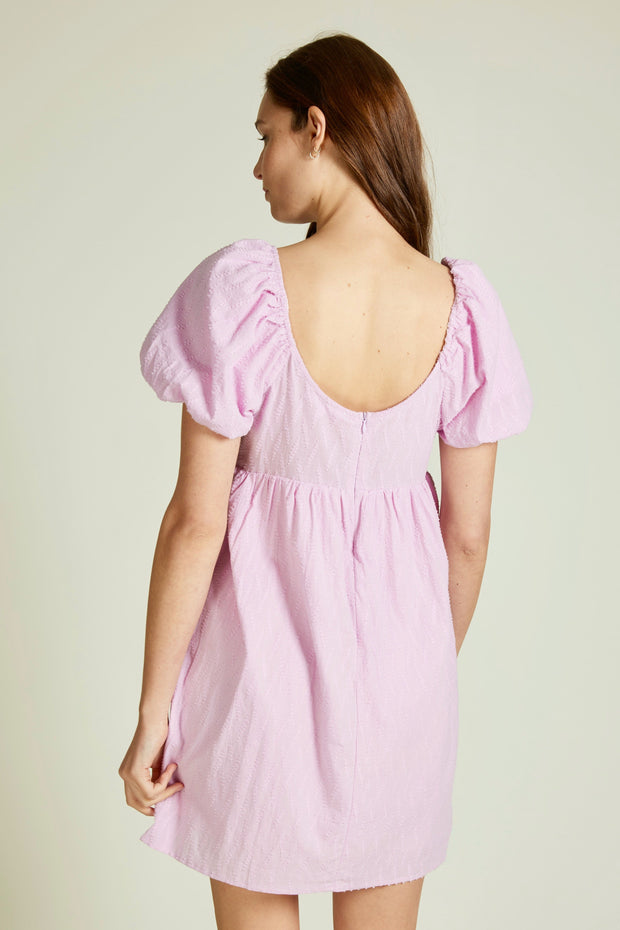 ROBE COURTE LILA - Andy & Lucy