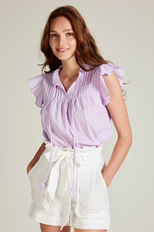 BLOUSE MAUVE - Andy & Lucy